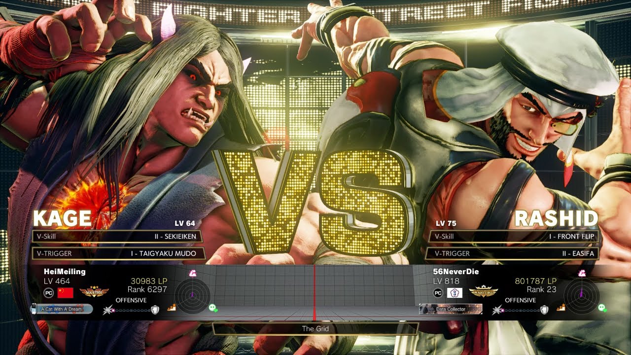 SFV Champion Edition 🔥 HeiMeilling (Kage) Vs Oil King (Rashid) 🔥 Online Match's 04-26-2023