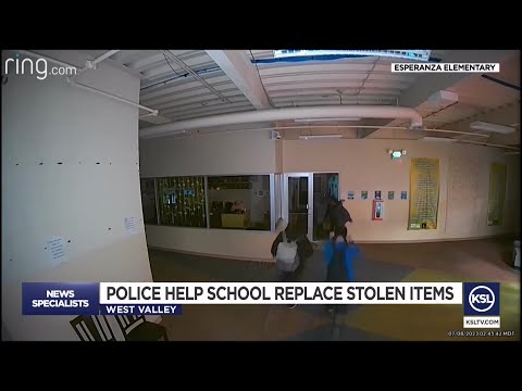 Police continue search for West Valley City school burglars