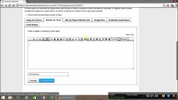 Tutorial envío de tareas Canvas