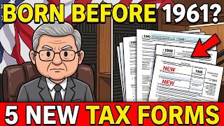BORN BEFORE 1961? The IRS Just Released 5 NEW Tax Forms Seniors Must File Before December 31