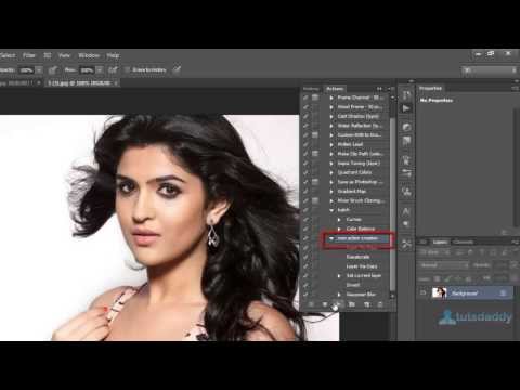 Photoshop Tutorial : Creating a New Action in Photoshop CS