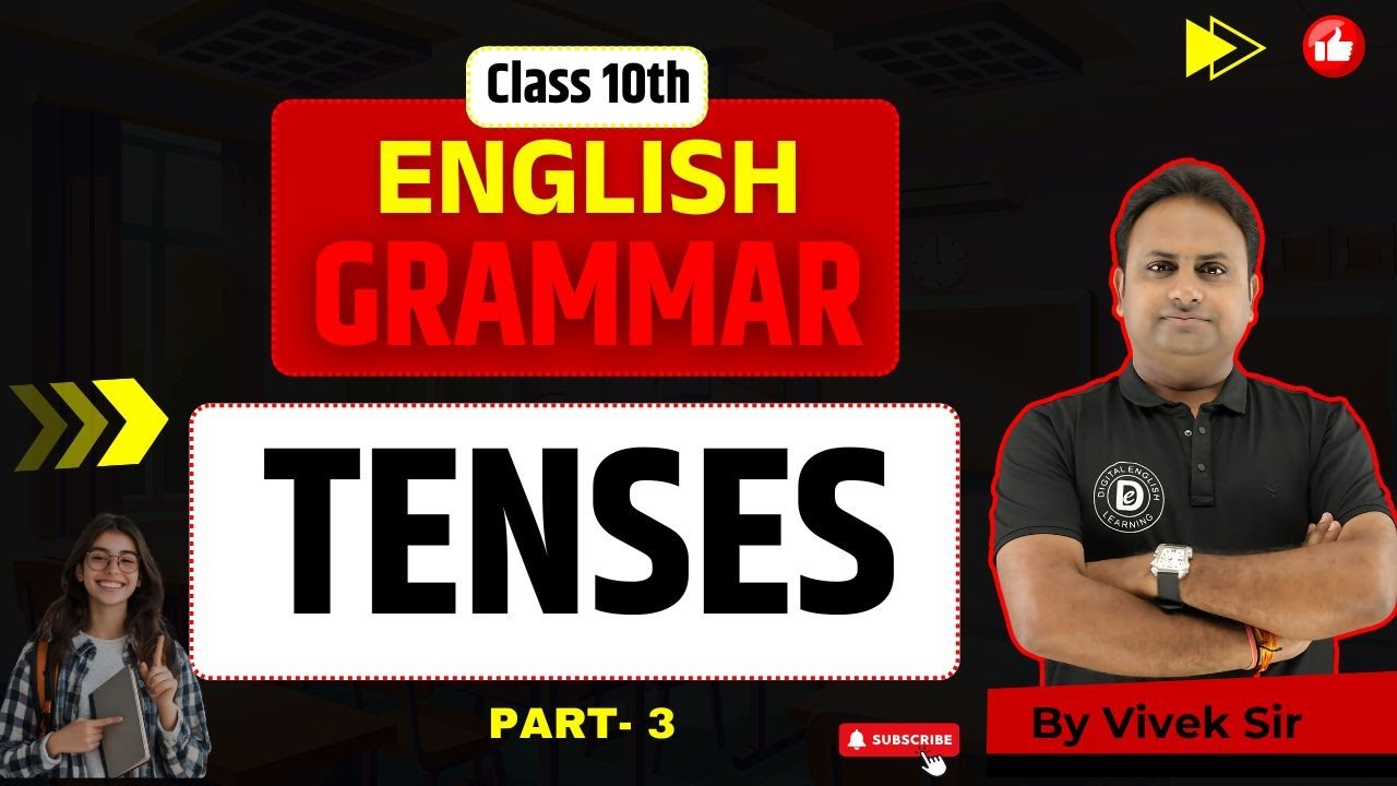 Tenses in English | Class 10 English Grammar 2026 | Easy Explanation in ...