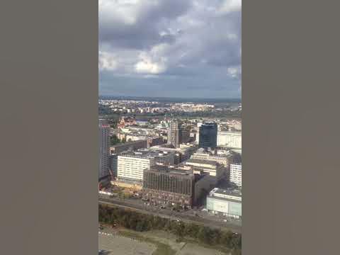 Варшава палац культуры - YouTube