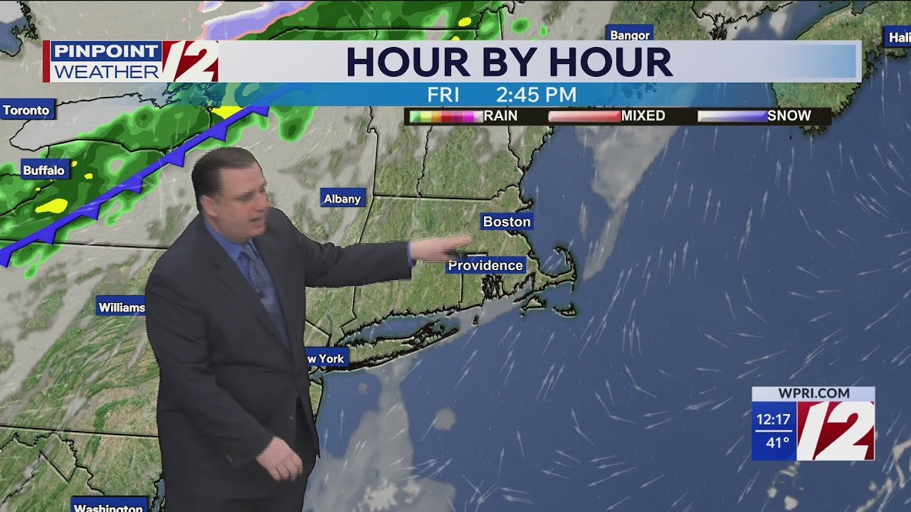 WPRI 12 Weather Forecast for 4/8/26: Chilly today; warming trend ahead ...