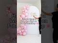 Balloon Tip: How to Hang a Wooden Sign on a Fabric Backdrop with Balloon Garland | DIY Event Decor