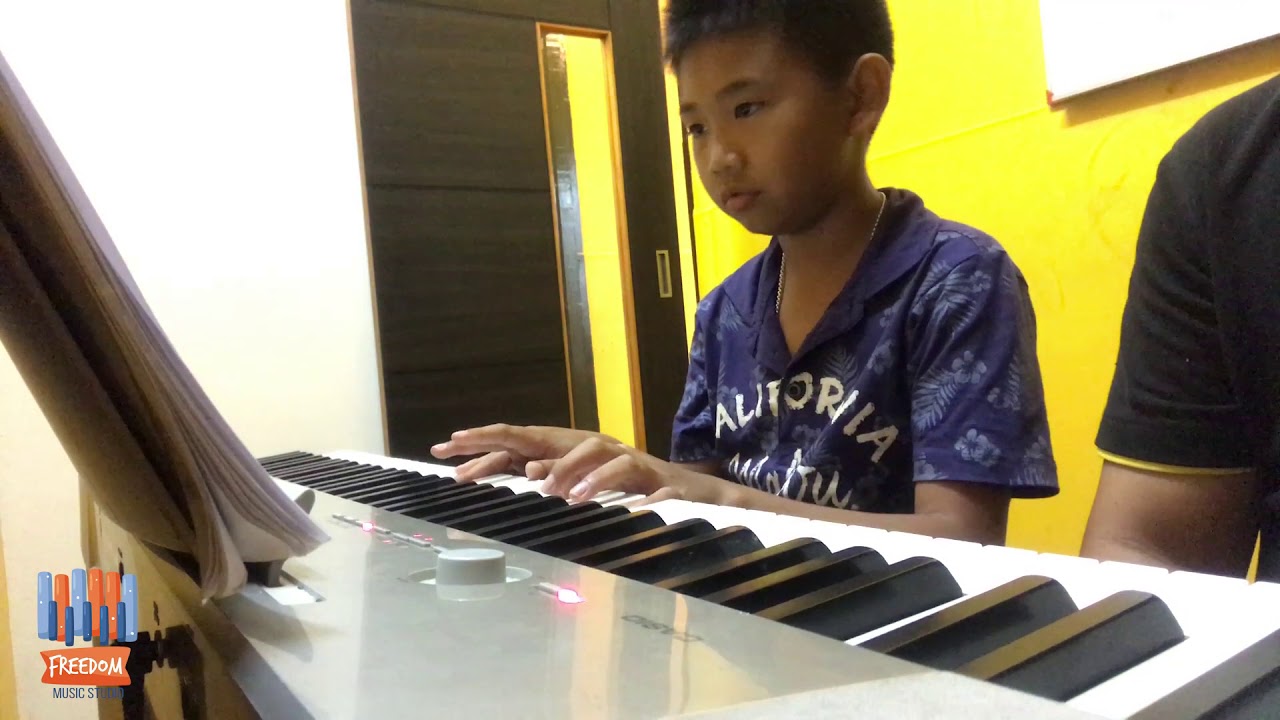 น้องหลุย เรียนเปียโน เชียงใหม่ @Freedom Music studio เรียน ดนตรี เชียงใหม่