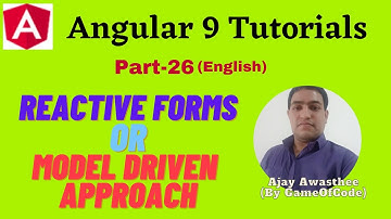 Reactive forms -The basics (English) | Angular Forms | GameOfCode [#26]