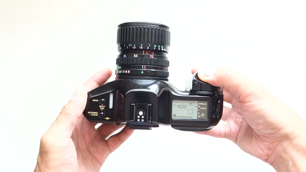 Canon t90 one shoot - YouTube