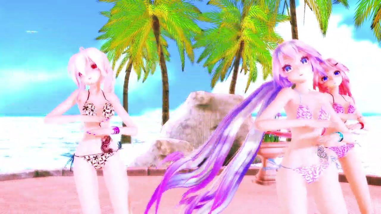 【MMD】少女レイ(水着バージョン)