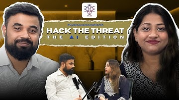 HACK THE THREAT: AI EDITION | Cyber Security in the Age of AI | Cyber Awareness Month 2025 | IEMLabs
