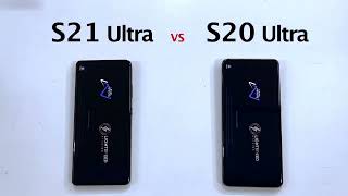 Samsung Galaxy S21 Ultra vs Samsung Galaxy S20 Ultra Speed Test