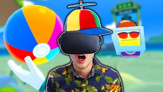 I WENT ON VACATION IN VR. (Vacation Simulator)