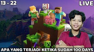 Masih Bertahan Selama 100 Hari - Minecraft Indonesia - LIVE