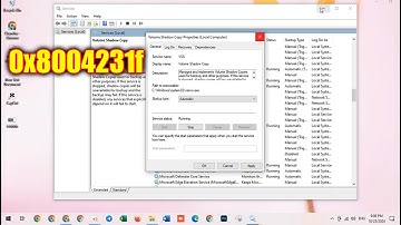 Fix VSS Error Code 0x8004231f on Windows 10 [Solution] 2024