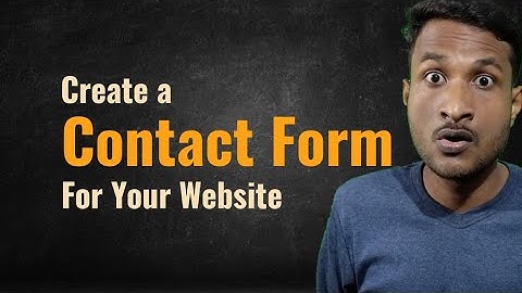 How to Create a Contact us form for a WordPress Website. In Hindi/Urdu.