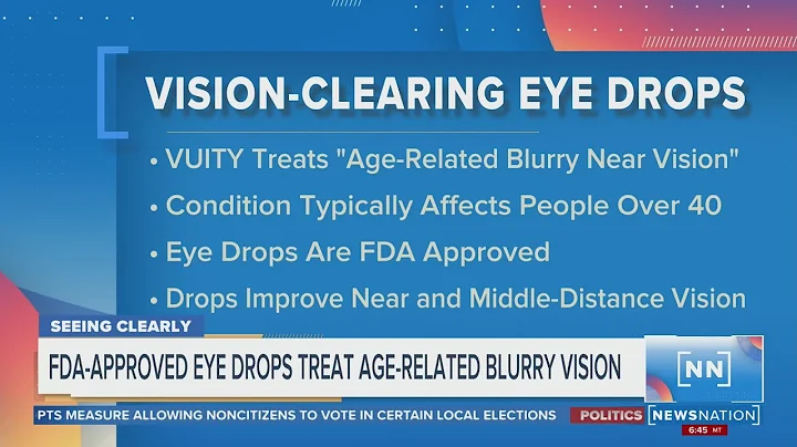 FDA approved eye drop treats age-related blurry vision | Morning in America