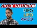 Stock Valuation | FIFO LIFO AVCO  | Inventory Valuation