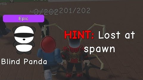 How to find blind panda in find the pandas 2024