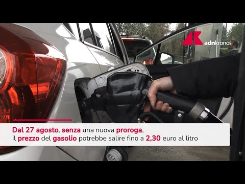 Video Carburanti, senza proroga taglio accise diesel a 2.30 a litro