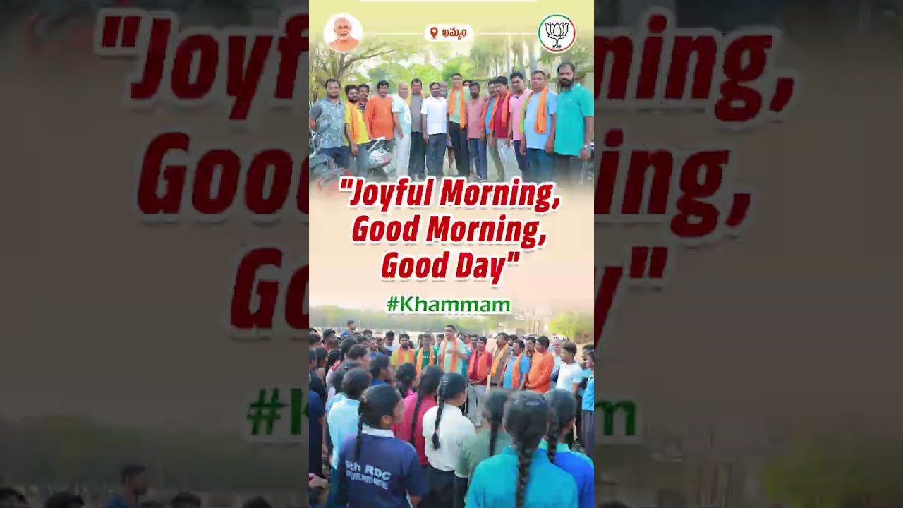 Tandra Vinod Rao With Morning Walkers 