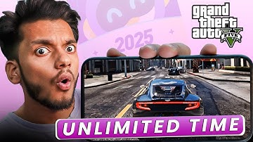 Finally I Play GTA 5 on Mobile Without Any Limit! 🤯🔥
