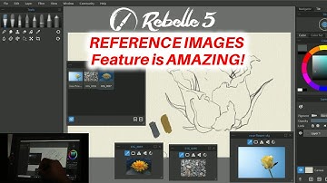 How to use Reference Images in Rebelle 5