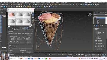 3dsmax Tutorial-13 Modelling or Designing Ice Cream