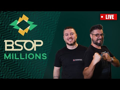 R$ 500K SUPER HIGH ROLLER - Main Event - DIA 1 | Parte 2 | BSOP Millions 2025