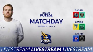 Series Futsal Victoria, Mens, 2024/1, Round 15 | Full Livestream