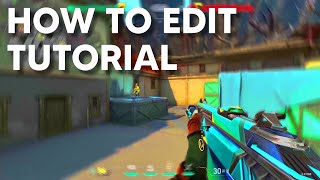 How To Edit VALORANT Videos | Edit like Flights/Ethos/Grim