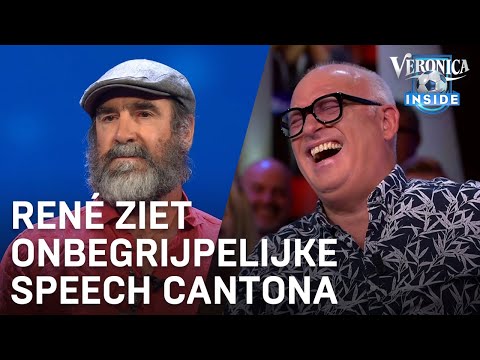 Ren ziet onbegrijpelijke speech van Cantona bij CL-loting | VERONICA INSIDE