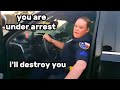 When Young Guy Humiliate The ass out of dumb female cop