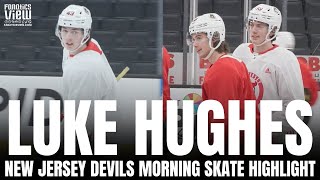 Video: Jack Hughes was so pumped after Devils drafted brother Luke