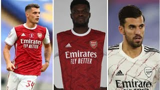 Xhaka Partey Ceballos• Arsenal's new midfield trio