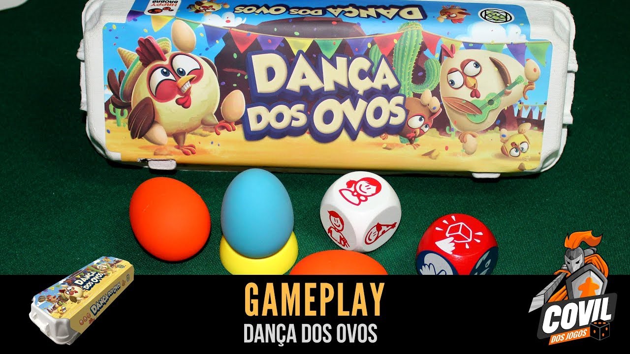 Covil dos Jogos - Gameplay Dança dos Ovos com Alan Farias 