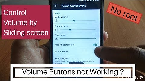 Control volume by sliding the edge of your screen on Android | Volume slider