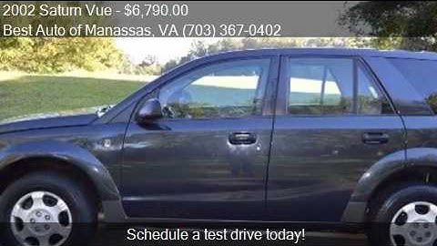 2002 Saturn Vue for sale in Manassas, VA 20110 at the Best A