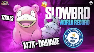 SLOWBRO WORLD RECORD 147k Damage with 17 Kills | Pokemon Unite | PokeVenger