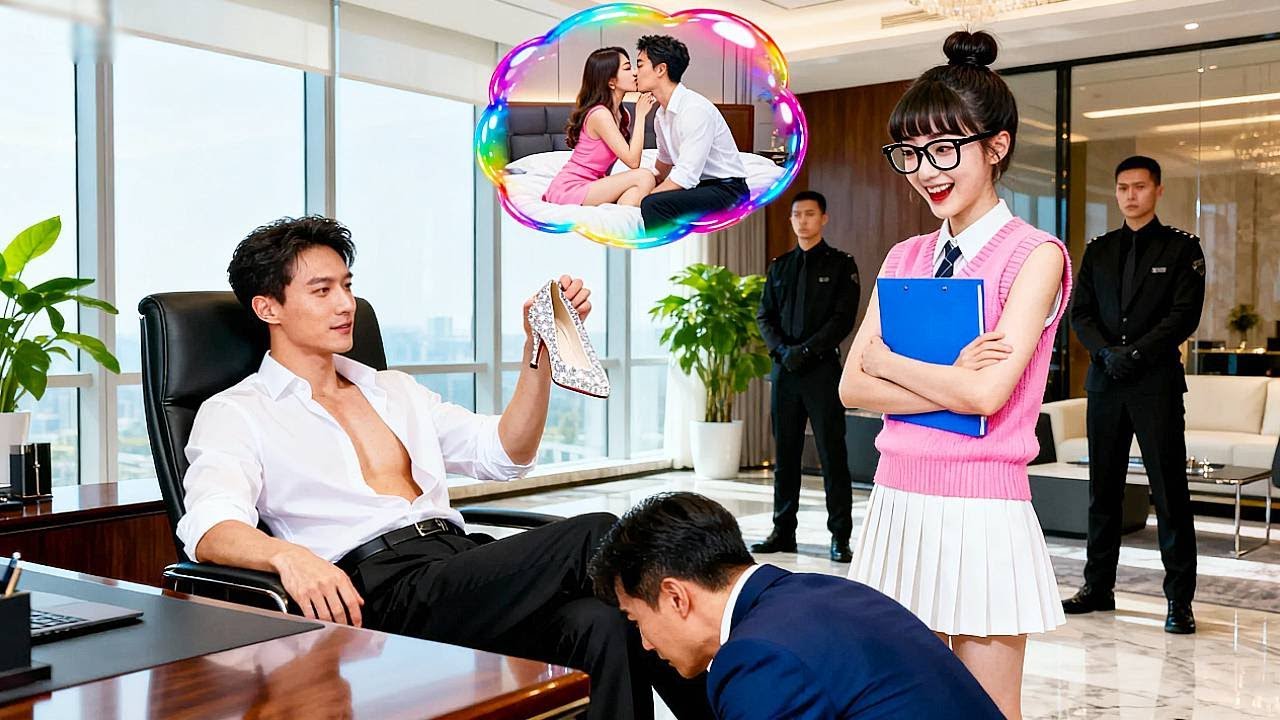 تصبح بشكل غير متوقع ترياقاً لإعجابها بالرئيس التنفيذي... إنه يبحث عن سندريلا ترتدي حذاءً زجاجياً!