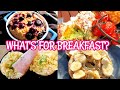 SIMPLE BREAKFAST IDEAS ~ WHAT I EAT FOR BREAKFAST 💙