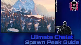 BEST Chalet Spawn Peak Guide To Win In Ranked! Rainbow Six Siege
