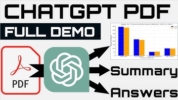 ChatGPT PDF tutorial: how to visualize data, get summaries, and ask questions about your PDF file!