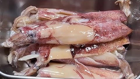 Trời mưa có MỰC MUỐI KHO theo cách này mới thơm ngon hao cơm