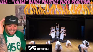 LISA - "LALISA" DANCE PRACTICE VIDEO Reaction!