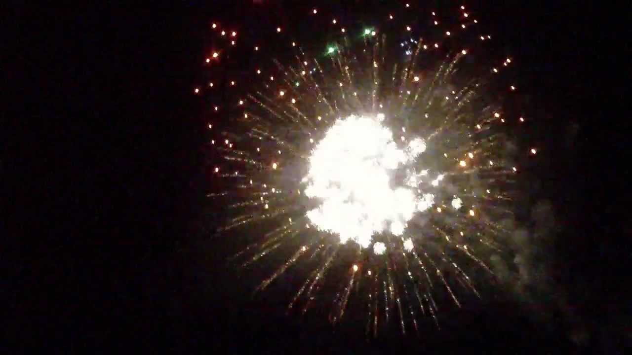 Jamaica Kingston Water Front Fireworks 2012