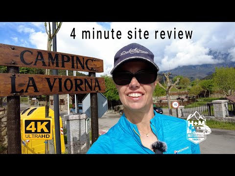 Camping La Viorna Site Review - Is this the best place to camp in Northern Spain ?