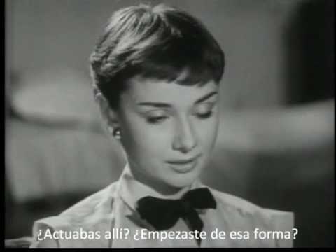 Audrey Hepburn (prueba de cmara para Roman Holiday)