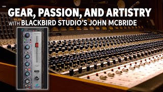 Video thumbnail of "John McBride Talks N105 Channel Strip at Blackbird Studio"