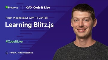 Let’s Learn Blitz.js with Brandon Bayer | React Wednesdays