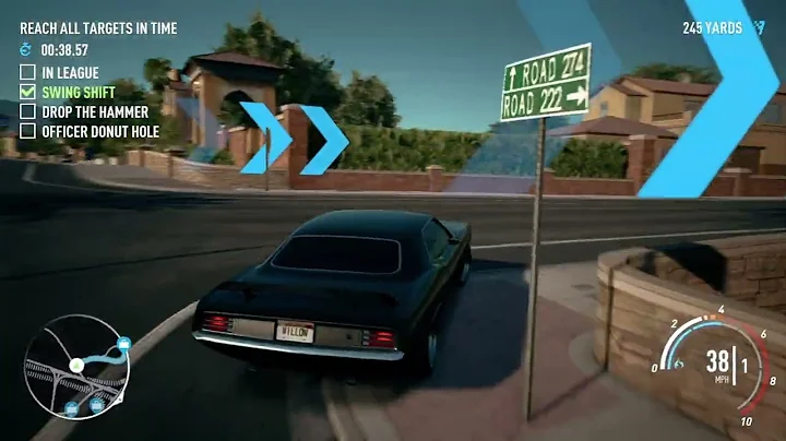 The Boss. NFS Payback Runner Mission story gameplay